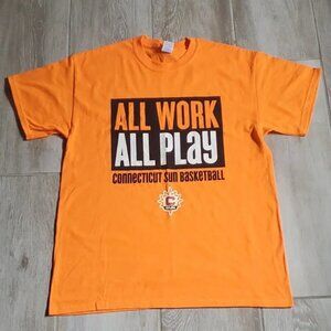 Connecticut Sun WNBA Basketball Short Sleeve Graphic Tee